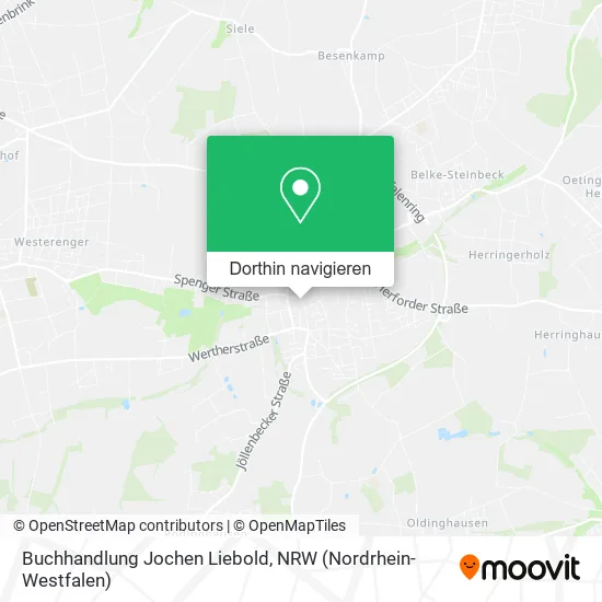 Buchhandlung Jochen Liebold Karte