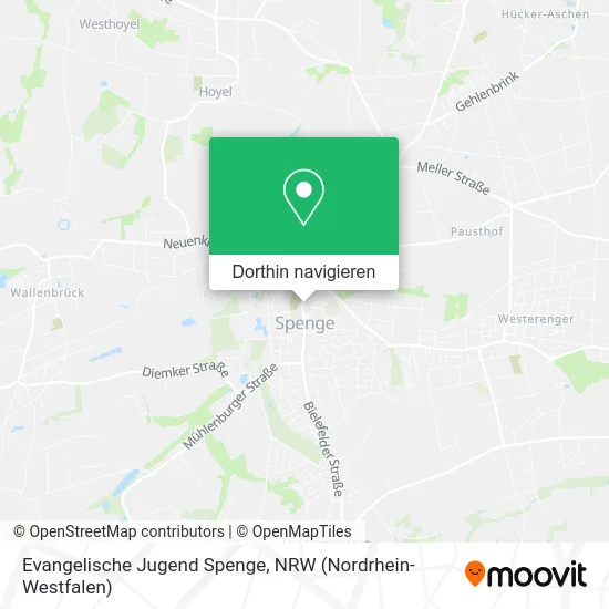 Evangelische Jugend Spenge Karte