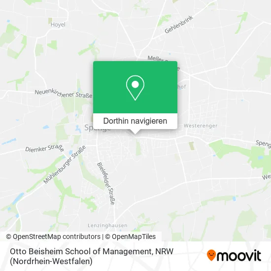 Otto Beisheim School of Management Karte