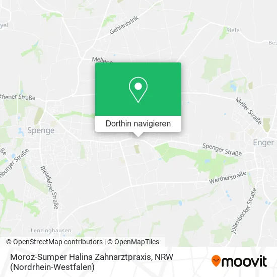 Moroz-Sumper Halina Zahnarztpraxis Karte