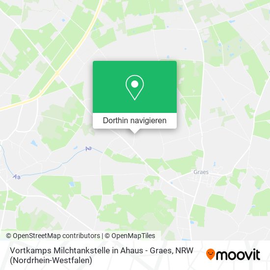 Vortkamps Milchtankstelle in Ahaus - Graes Karte