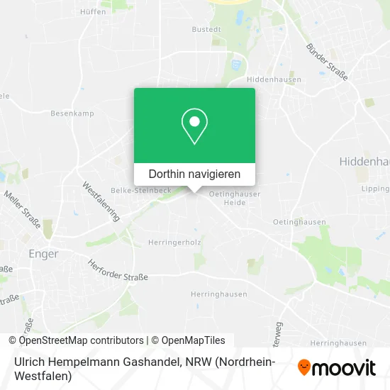 Ulrich Hempelmann Gashandel Karte