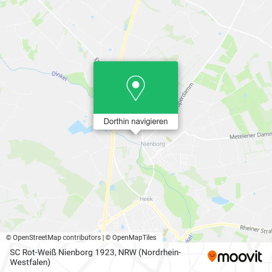 SC Rot-Weiß Nienborg 1923 Karte