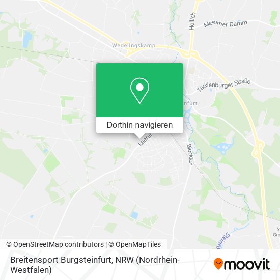 Breitensport Burgsteinfurt Karte