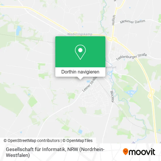 Gesellschaft für Informatik Karte