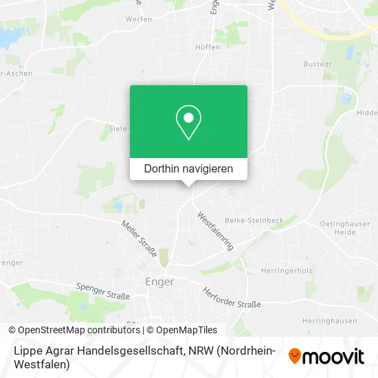 Lippe Agrar Handelsgesellschaft Karte