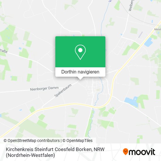 Kirchenkreis Steinfurt Coesfeld Borken Karte