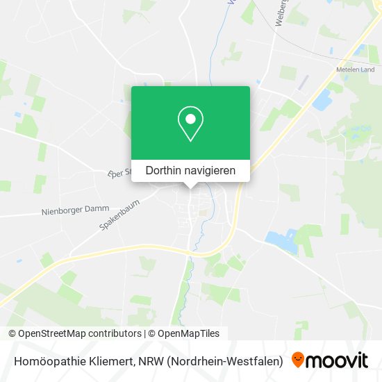 Homöopathie Kliemert Karte