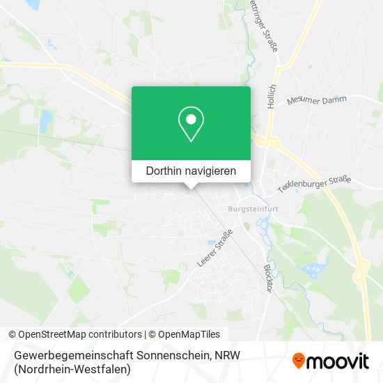 Gewerbegemeinschaft Sonnenschein Karte