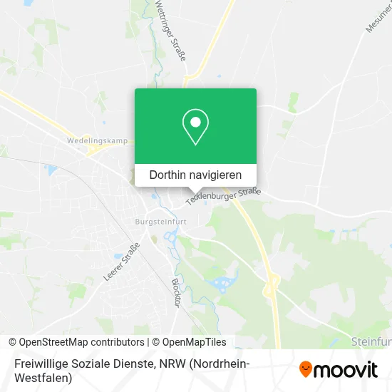Freiwillige Soziale Dienste Karte