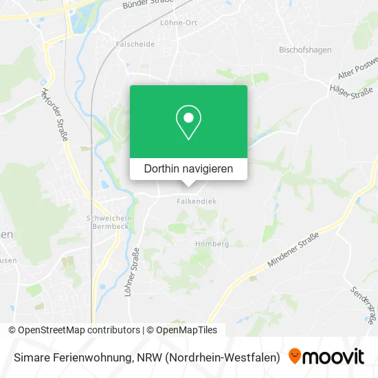 Simare Ferienwohnung Karte