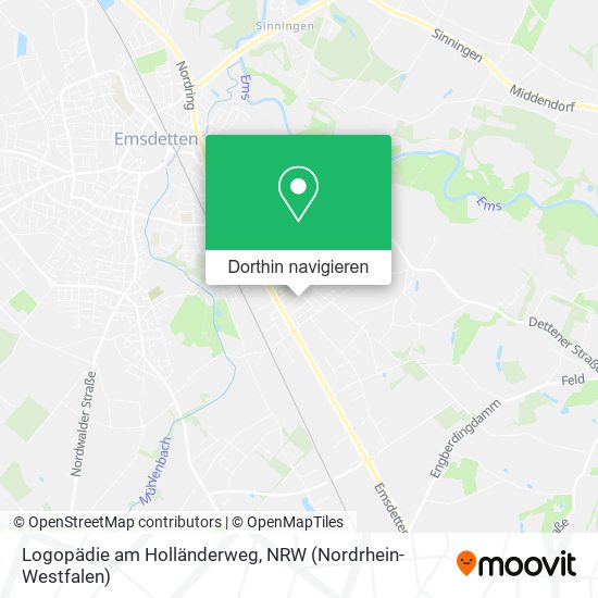 Logopädie am Holländerweg Karte