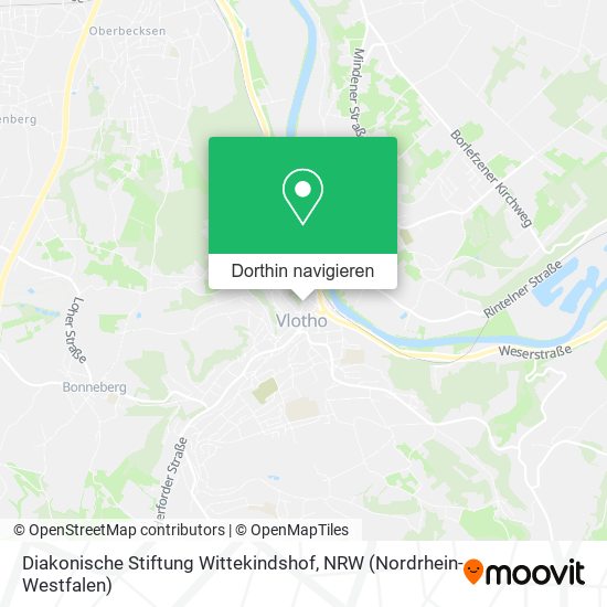 Diakonische Stiftung Wittekindshof Karte