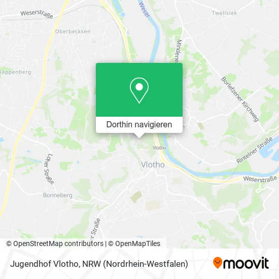 Jugendhof Vlotho Karte