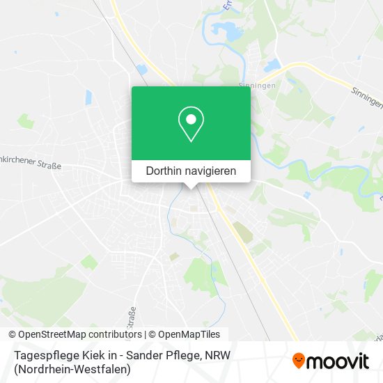 Tagespflege Kiek in - Sander Pflege Karte