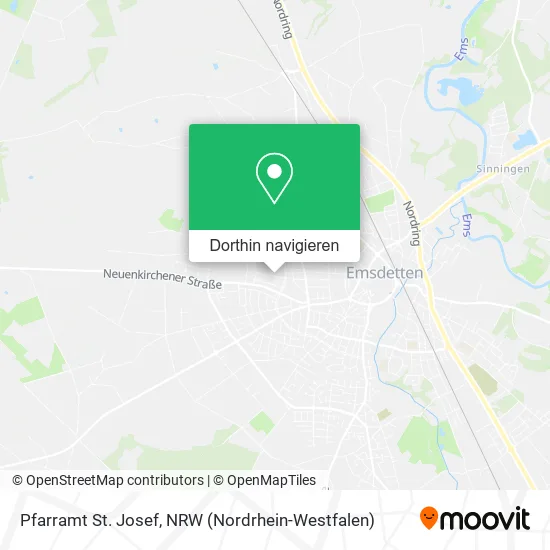 Pfarramt St. Josef Karte