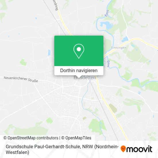 Grundschule Paul-Gerhardt-Schule Karte