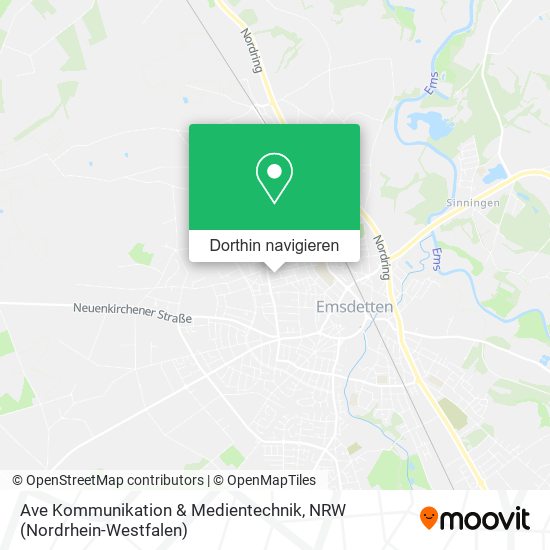Ave Kommunikation & Medientechnik Karte