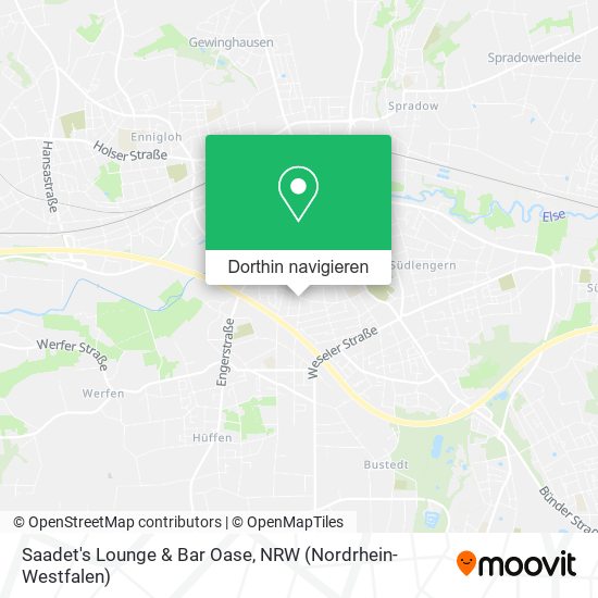 Saadet's Lounge & Bar Oase Karte