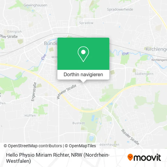 Hello Physio Miriam Richter Karte