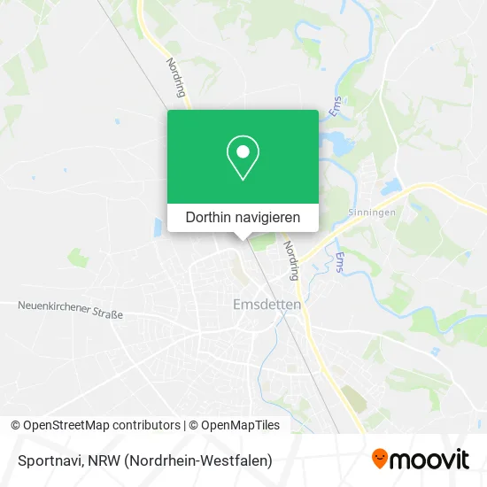 Sportnavi Karte