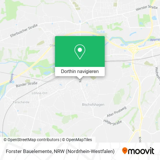 Forster Bauelemente Karte