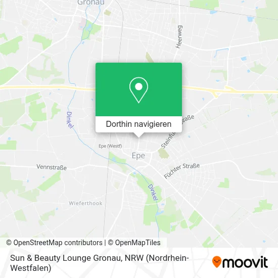 Sun & Beauty Lounge Gronau Karte