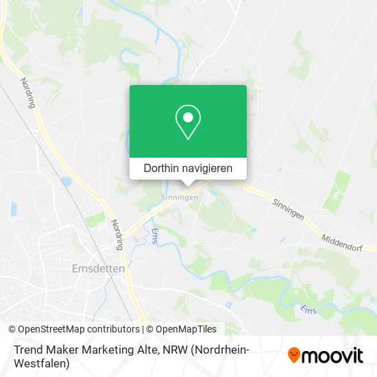 Trend Maker Marketing Alte Karte