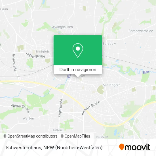 Schwesternhaus Karte