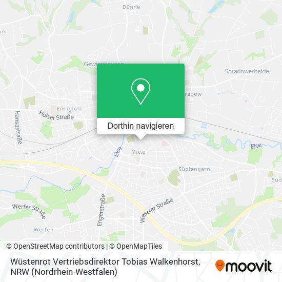 Wüstenrot Vertriebsdirektor Tobias Walkenhorst Karte
