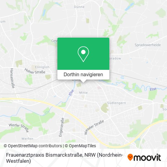 Frauenarztpraxis Bismarckstraße Karte