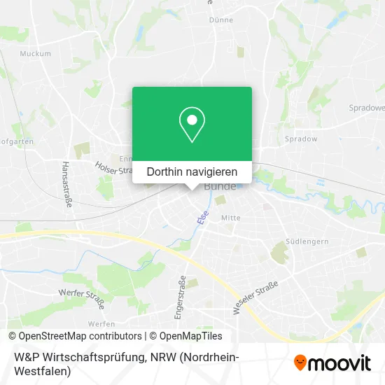 W&P Wirtschaftsprüfung Karte