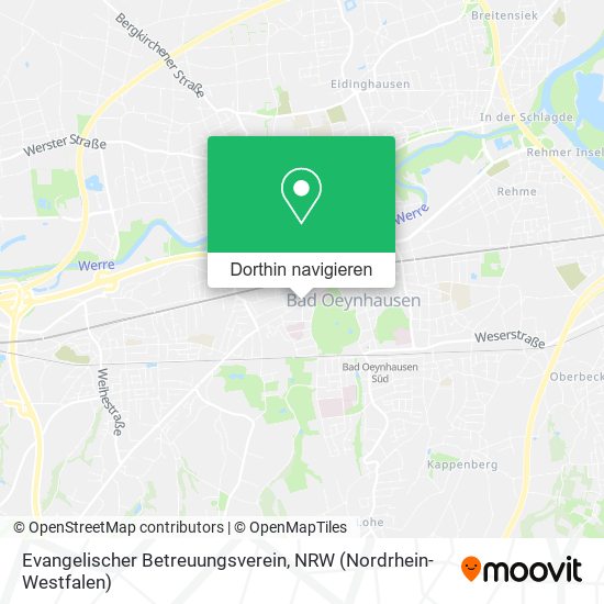 Evangelischer Betreuungsverein Karte