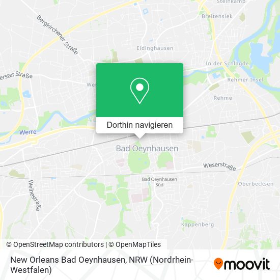 New Orleans Bad Oeynhausen Karte