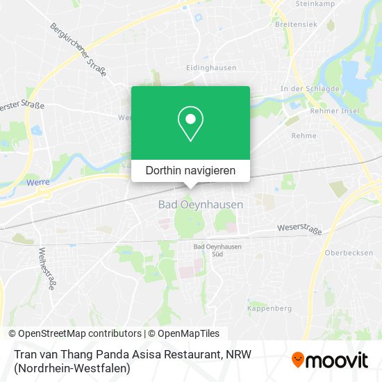 Tran van Thang Panda Asisa Restaurant Karte