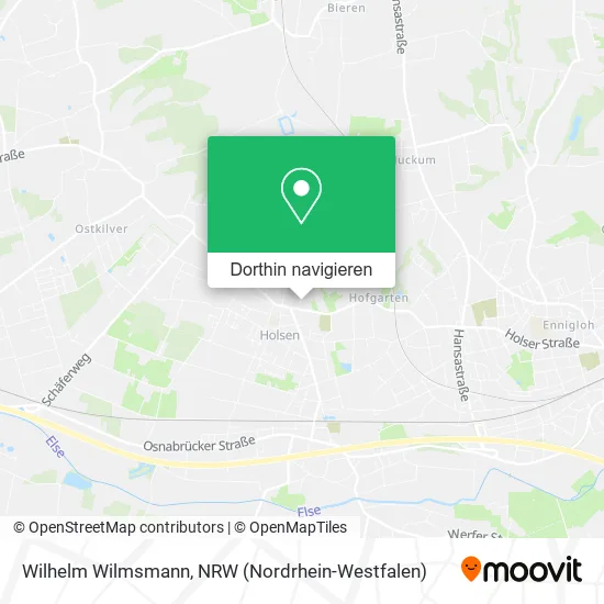 Wilhelm Wilmsmann Karte