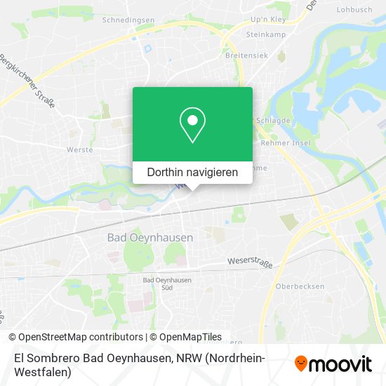 El Sombrero Bad Oeynhausen Karte
