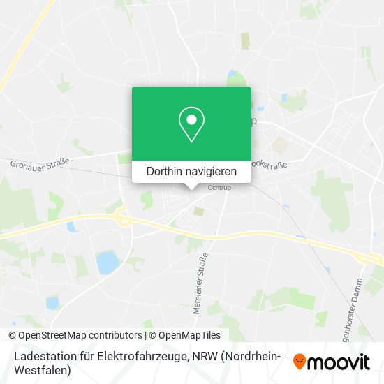 Ladestation für Elektrofahrzeuge Karte