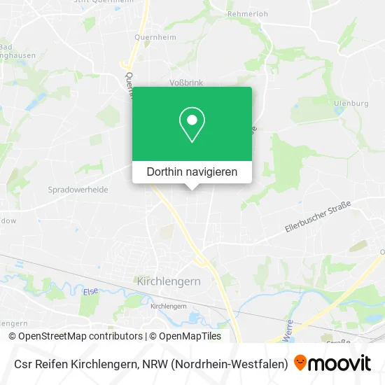 Csr Reifen Kirchlengern Karte