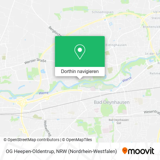 OG Heepen-Oldentrup Karte