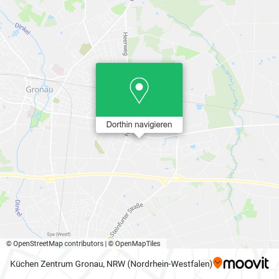 Küchen Zentrum Gronau Karte