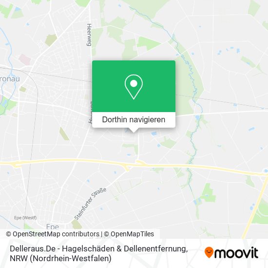Delleraus.De - Hagelschäden & Dellenentfernung Karte