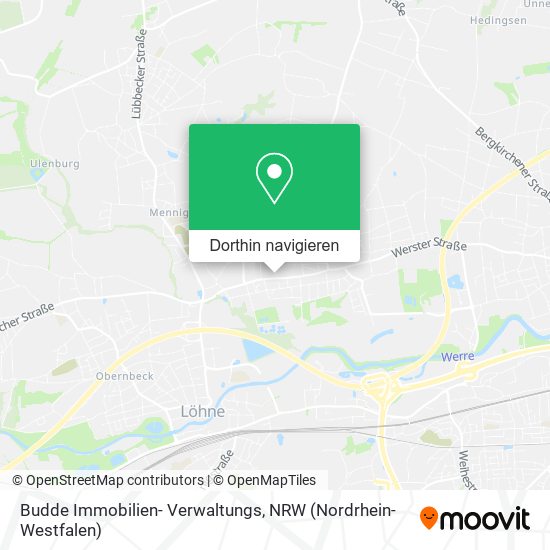 Budde Immobilien- Verwaltungs Karte