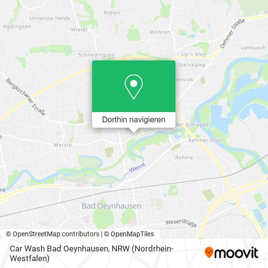 Car Wash Bad Oeynhausen Karte