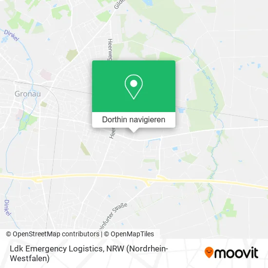 Ldk Emergency Logistics Karte