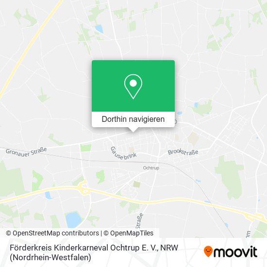Förderkreis Kinderkarneval Ochtrup E. V. Karte