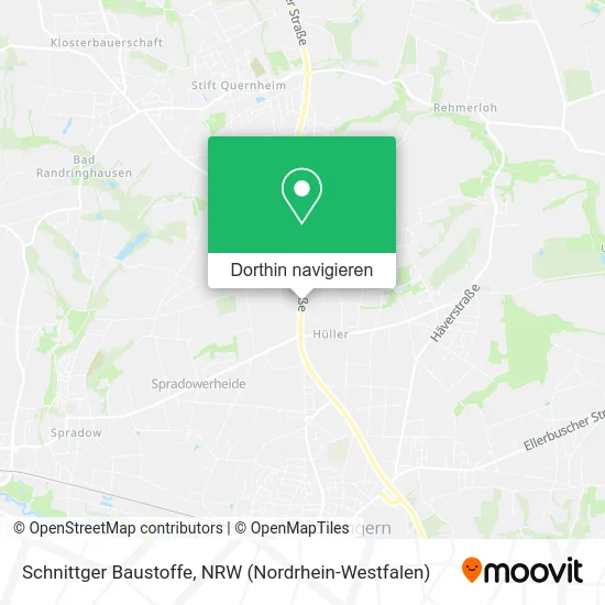 Schnittger Baustoffe Karte