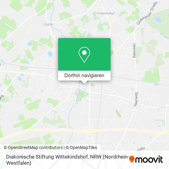 Diakonische Stiftung Wittekindshof Karte