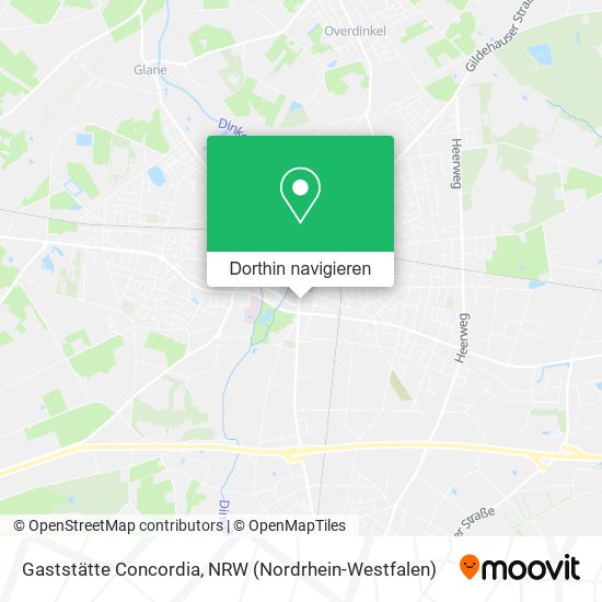 Gaststätte Concordia Karte