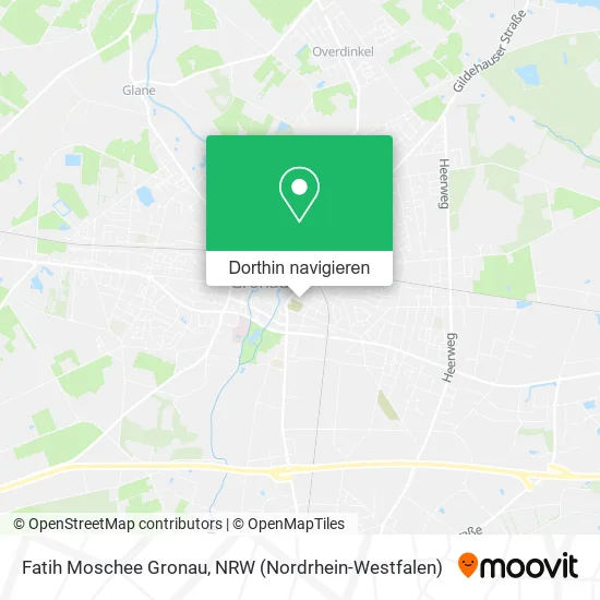 Fatih Moschee Gronau Karte